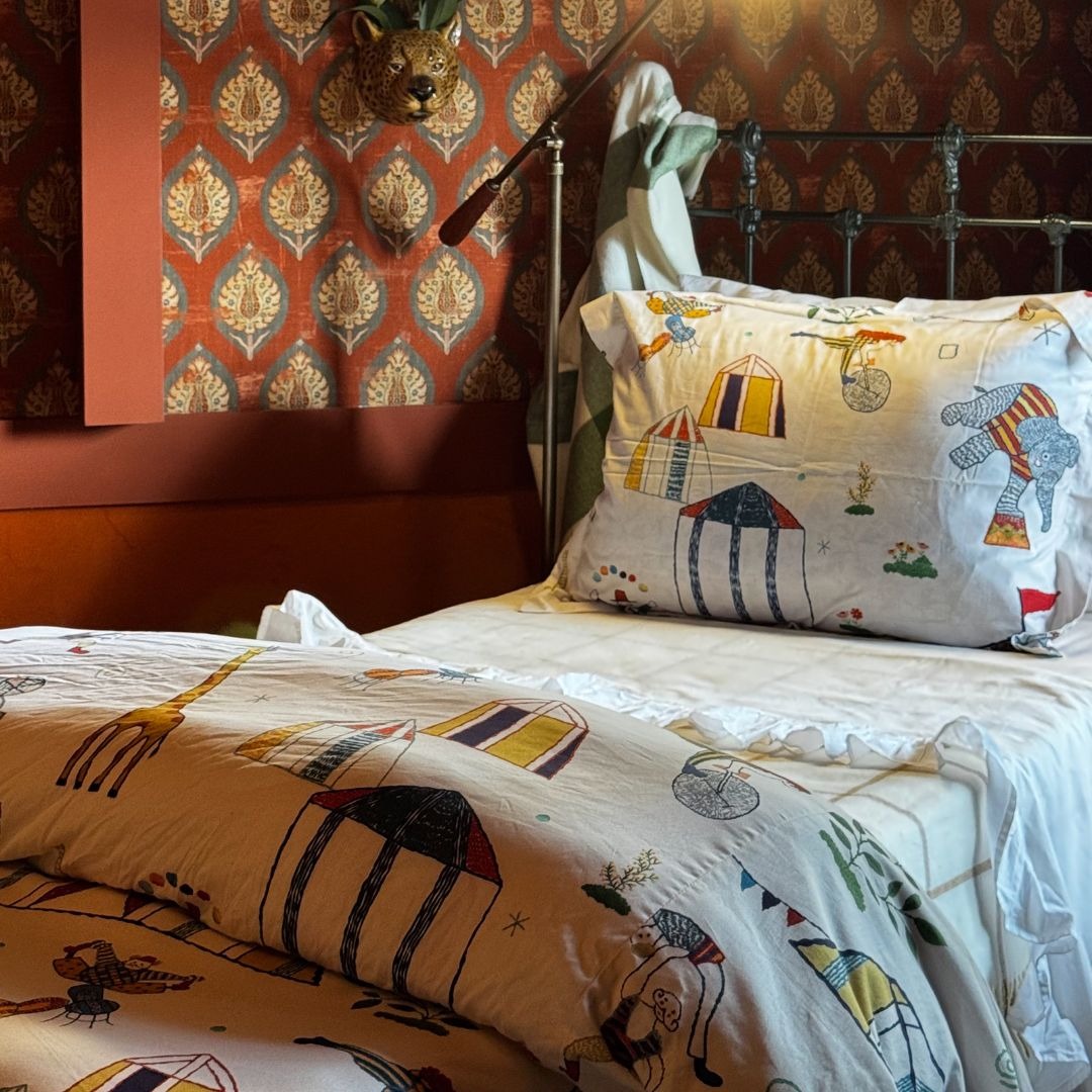 Kit Duvet Circus Infantil Solteiro