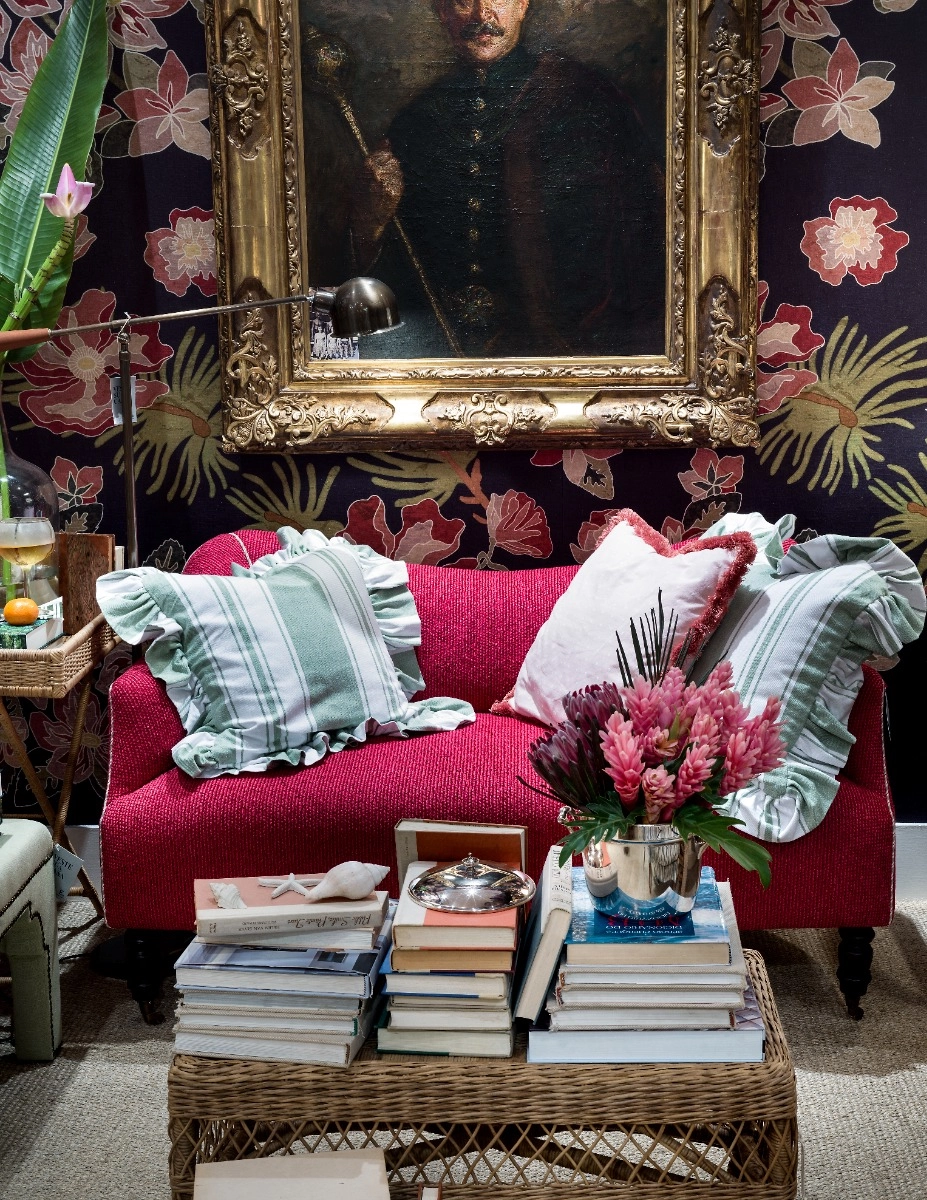 Luminária de Chão Bolinha Ouro Velho