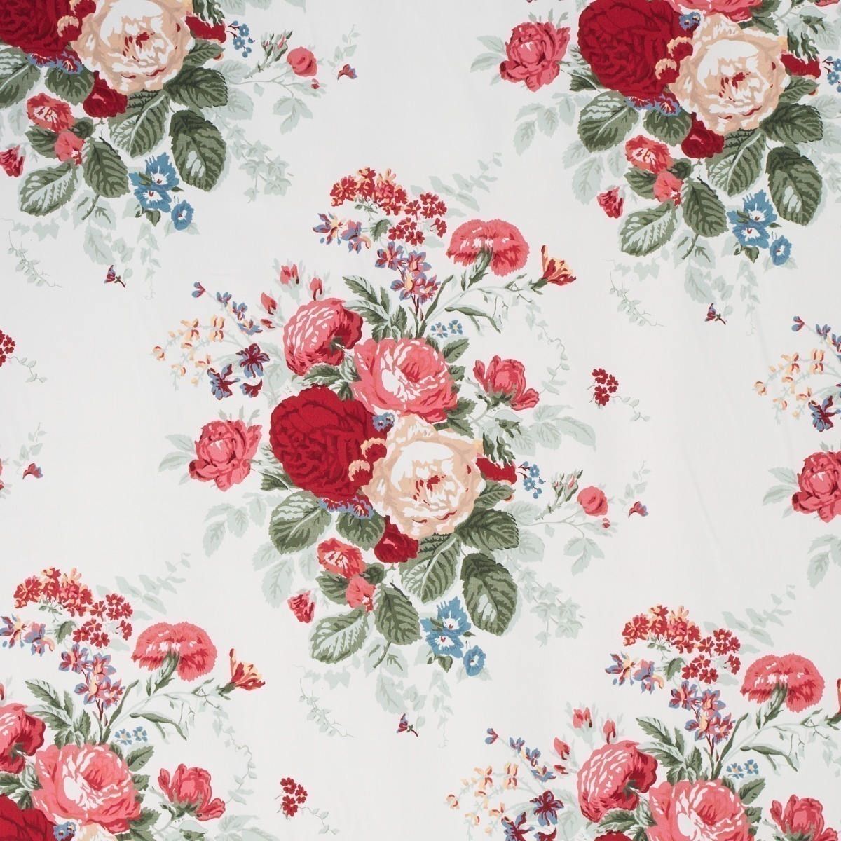 Tecido Bouquet Cost Blanc N 