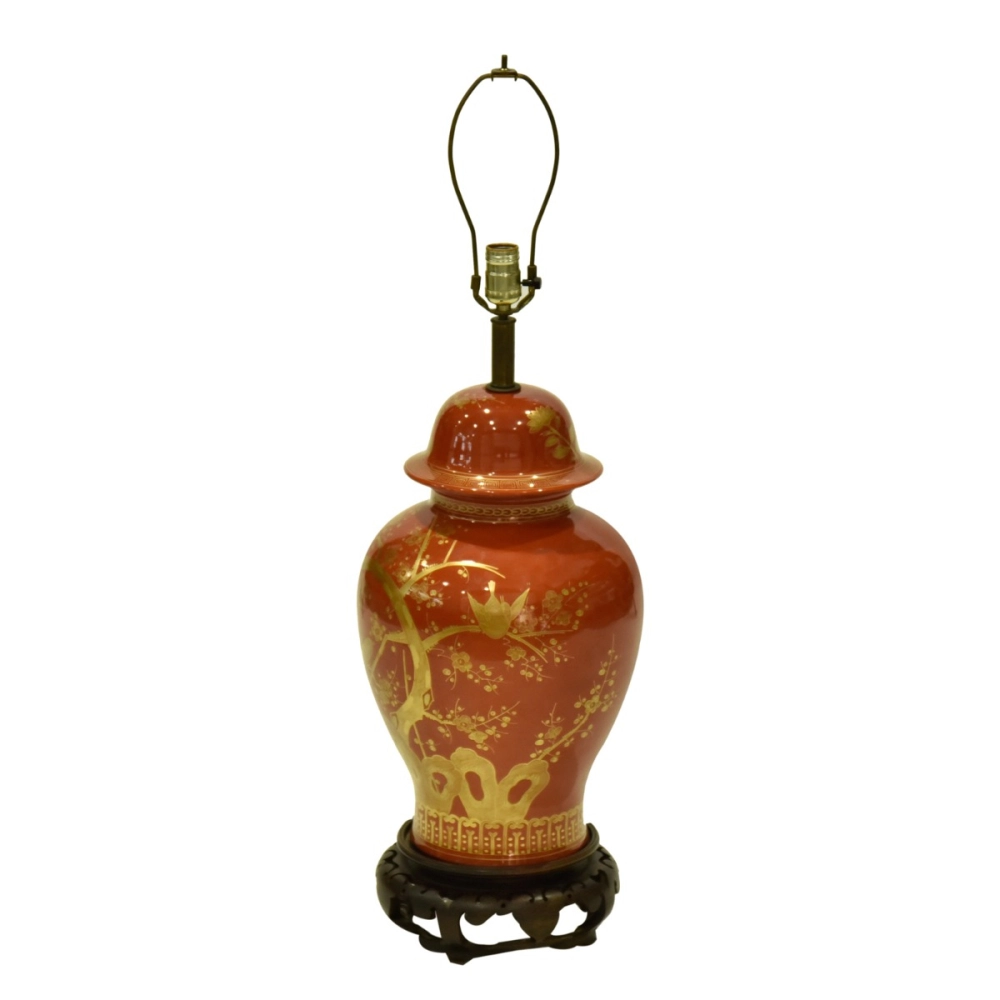 Abajur Chinês Rouge de Fer