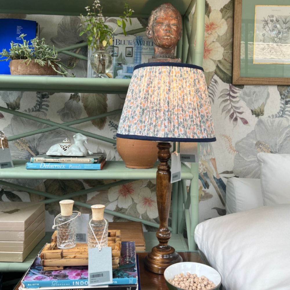 Abajur com Prata Alto