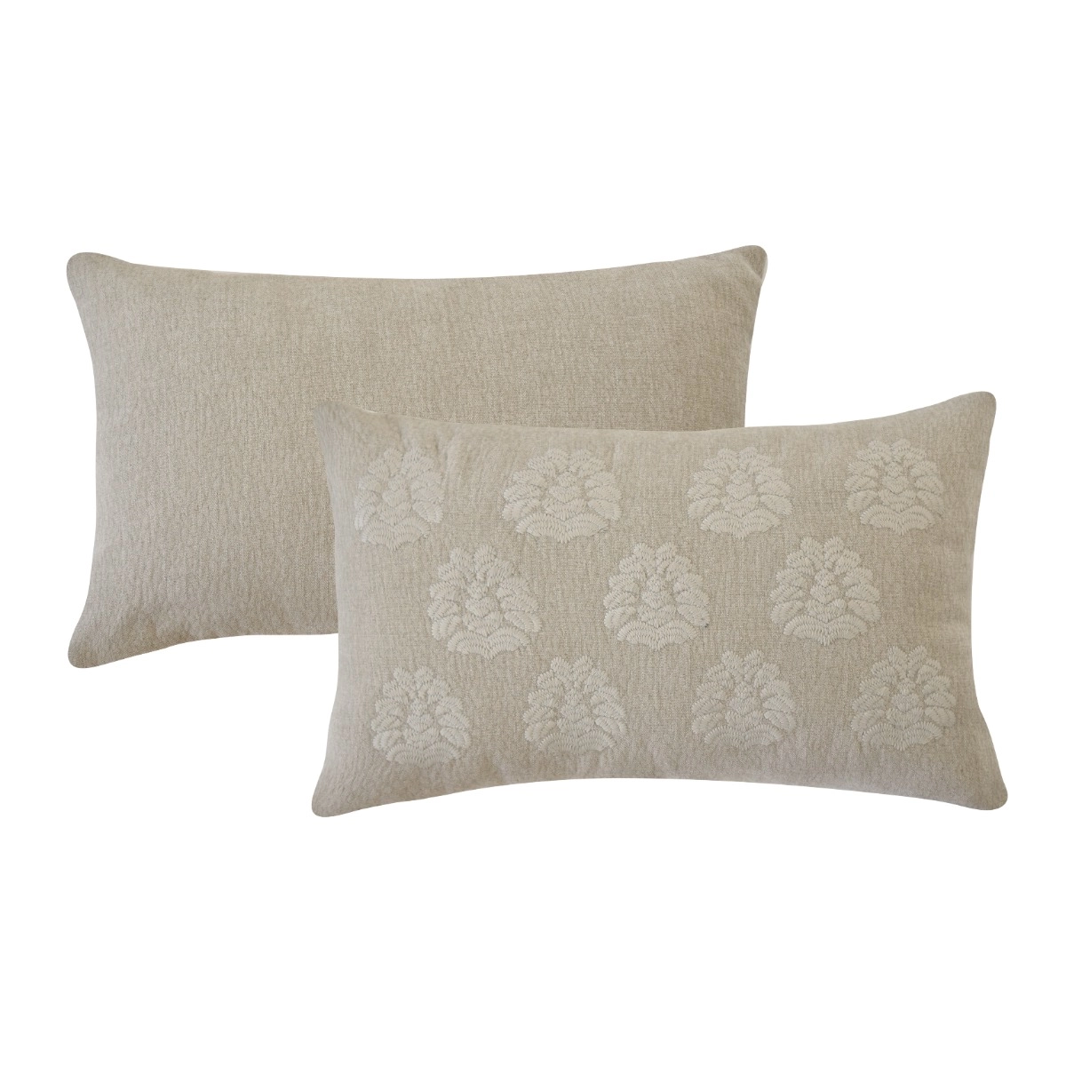 Almofada Natural Bordada - SKU 00892672