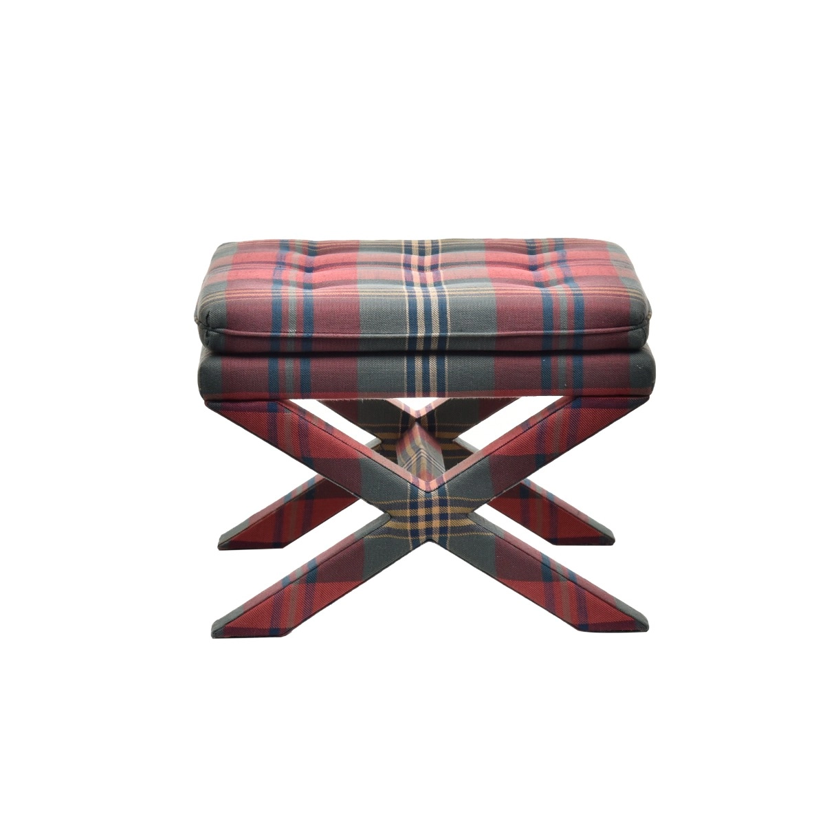 Banqueta Pé X Xadrez Mackenzie - SKU 02100507