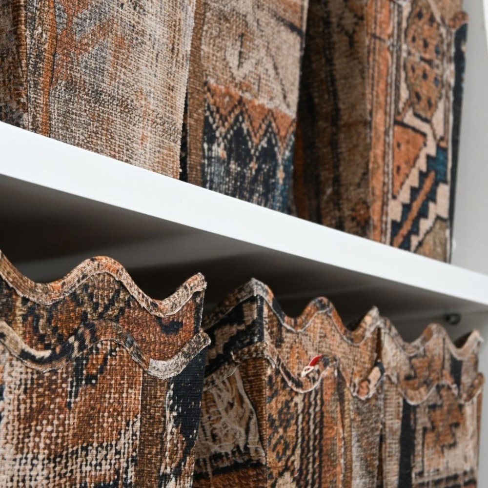 Cesto de Lixo Patchwork Rug