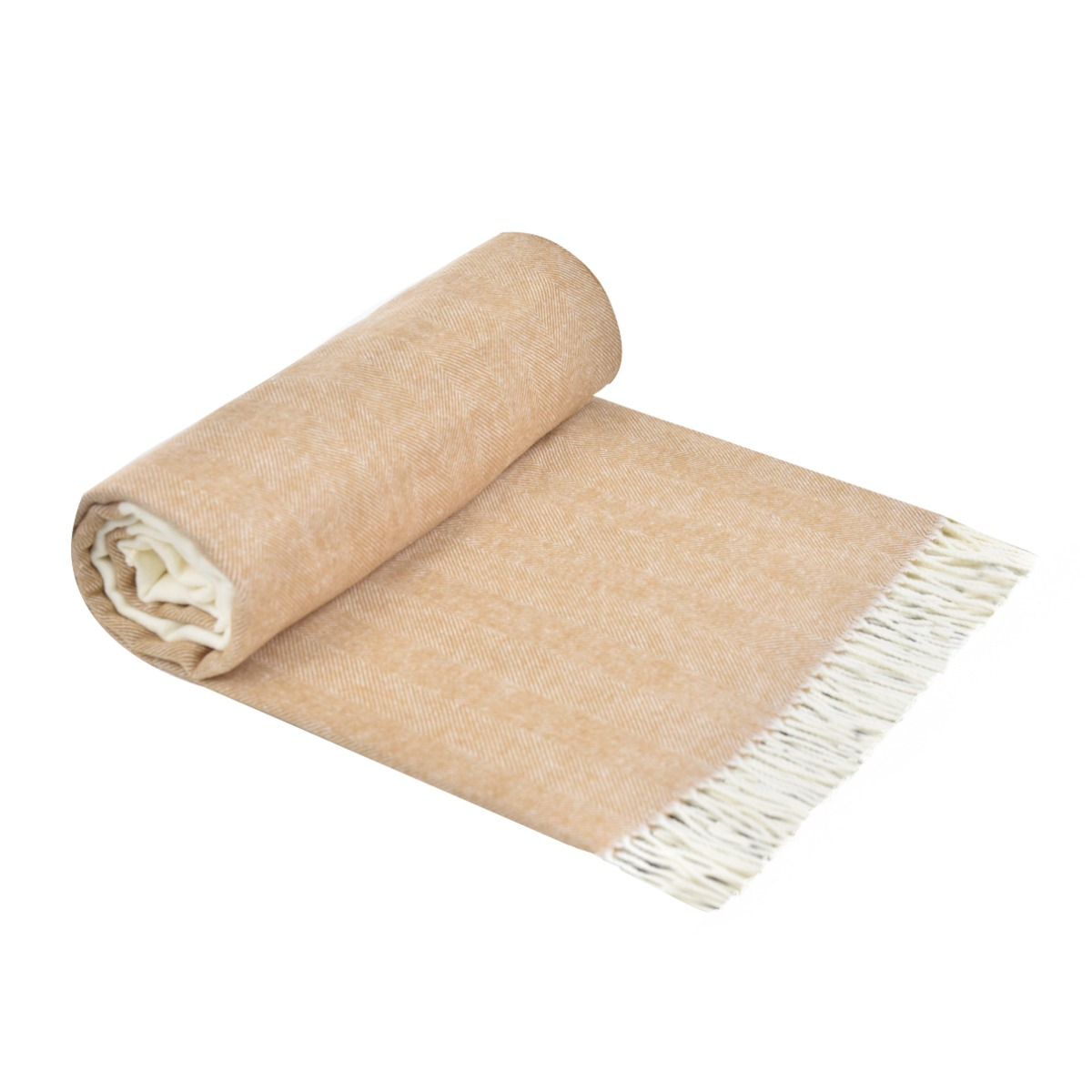 Manta Lista Caramel - SKU 08600108