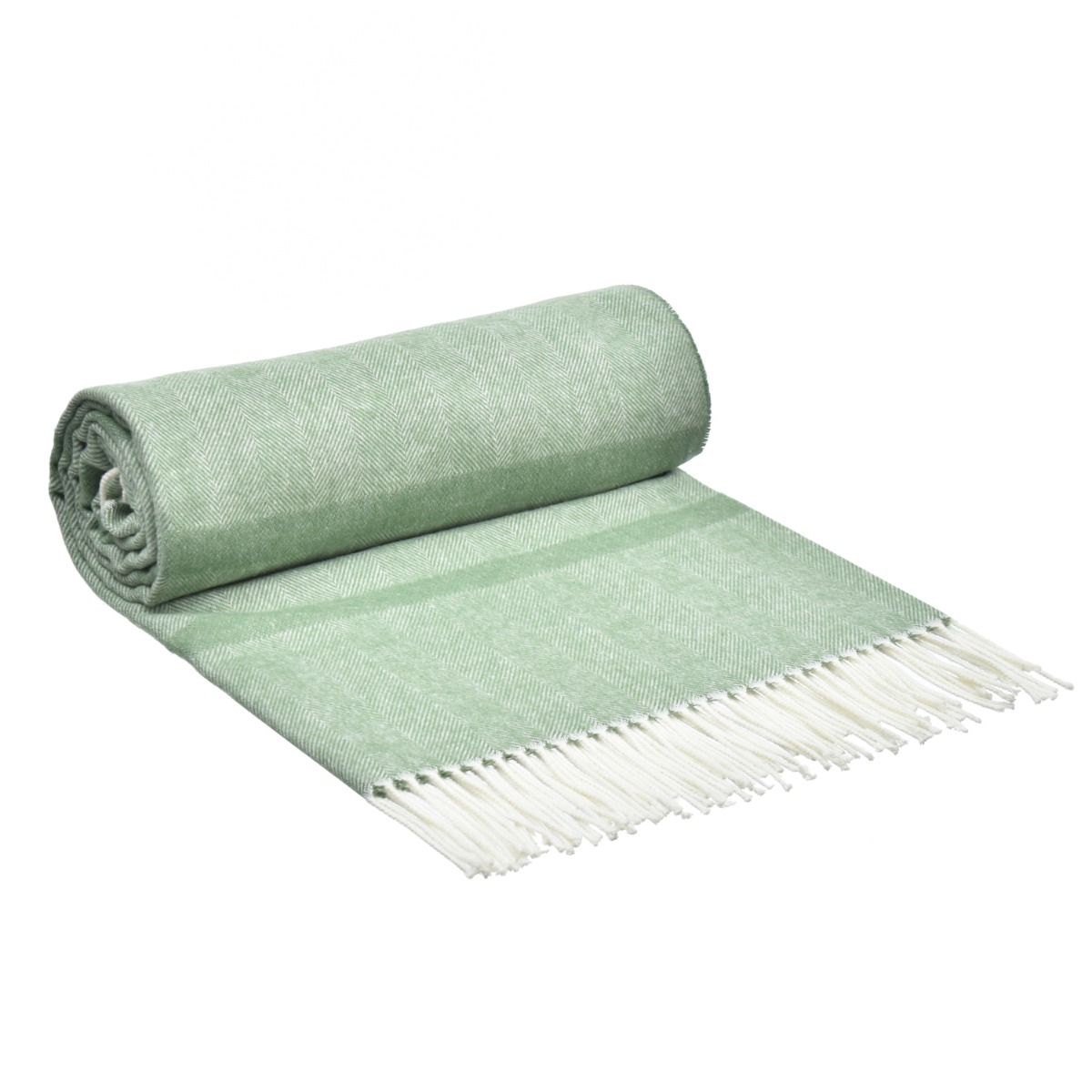 Manta Olive com Franja - SKU 08600178