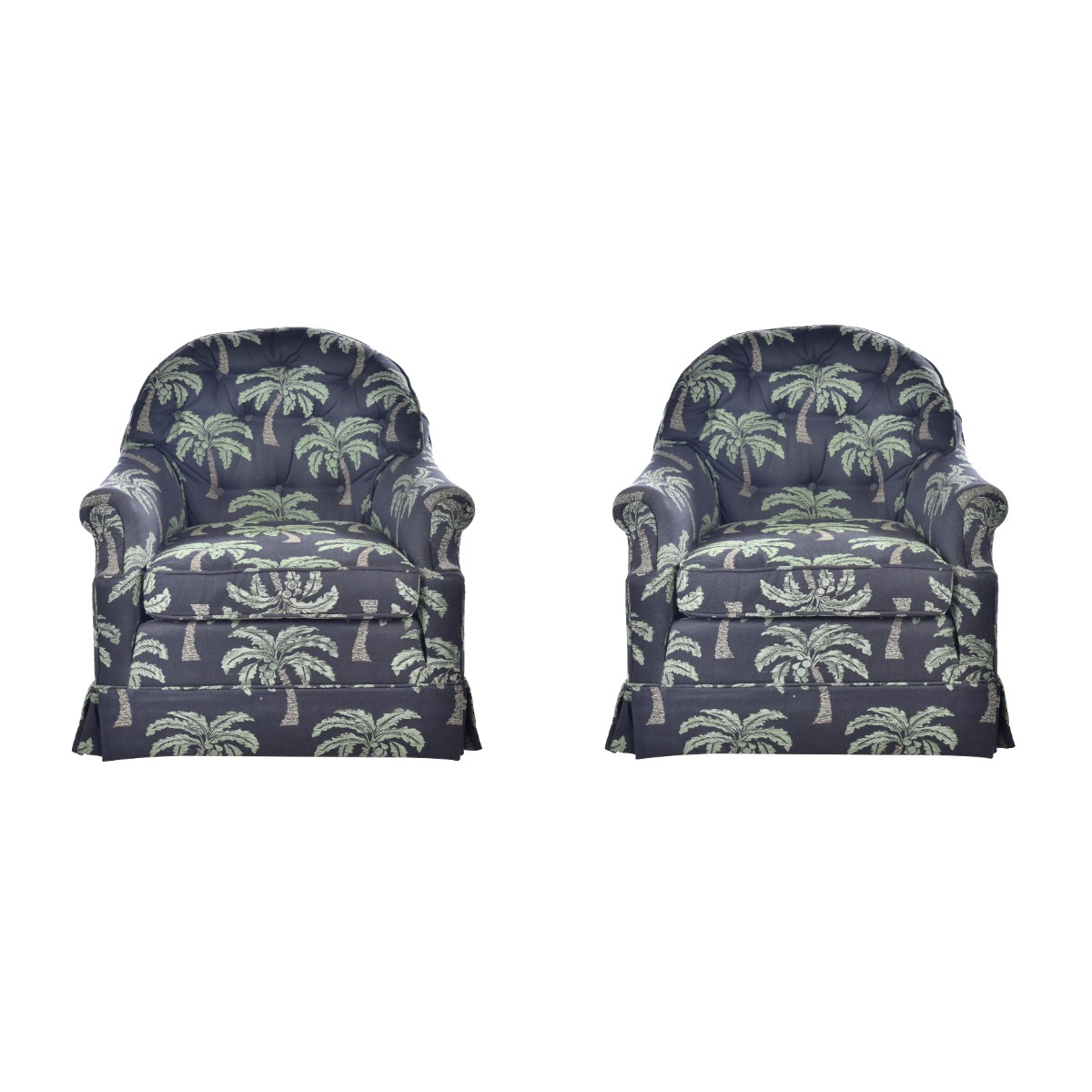 Par de Poltronas Estofadas - SKU 10700740