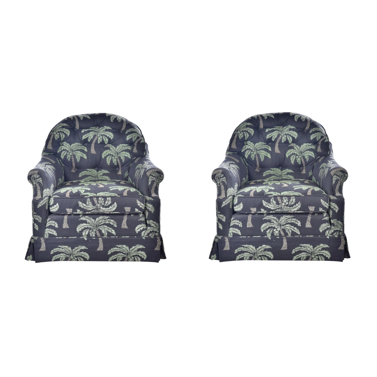 Par de Poltronas Estofadas - SKU 10700740