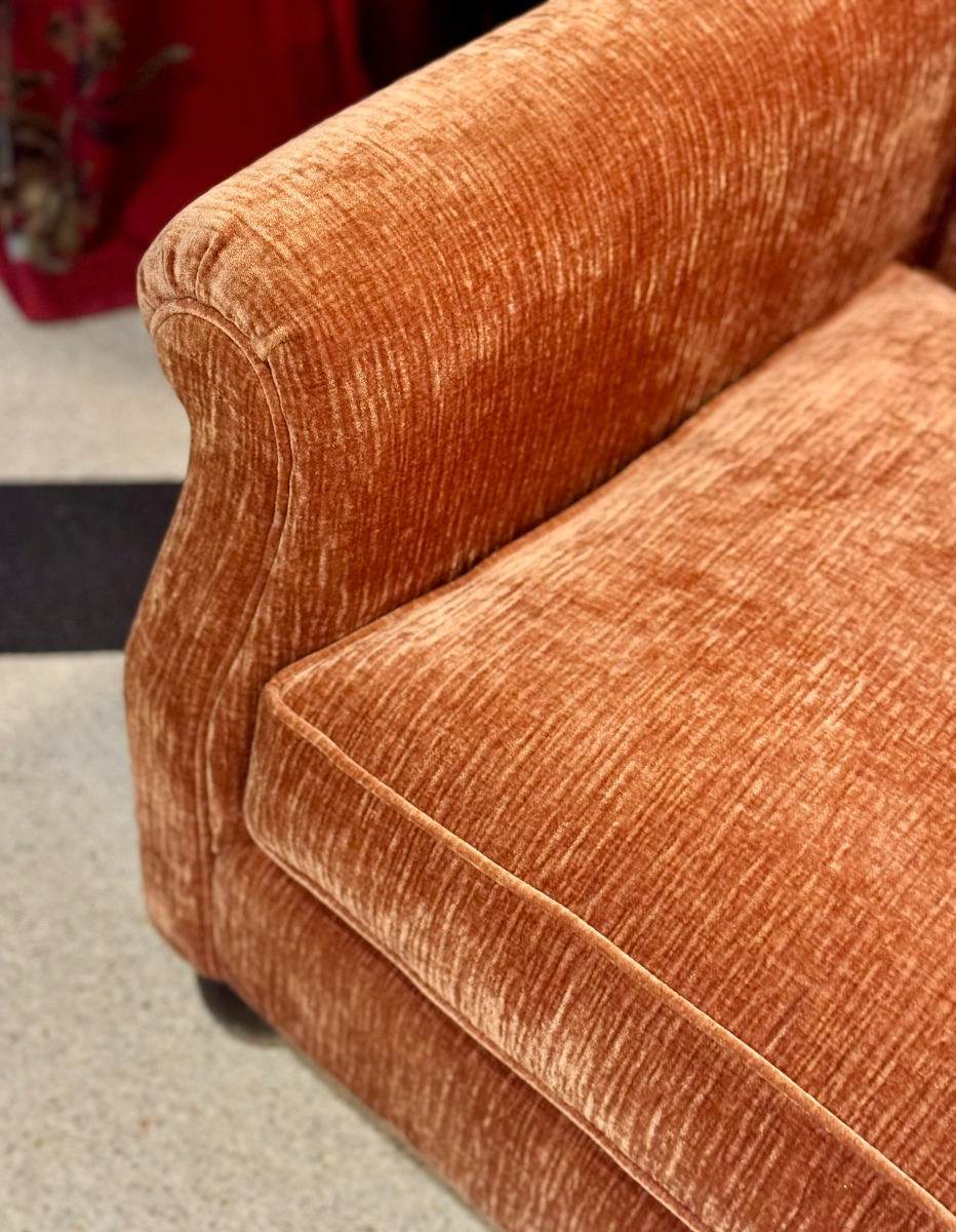 Poltrona Com Vivo Veludo Rusty - SKU 10700412