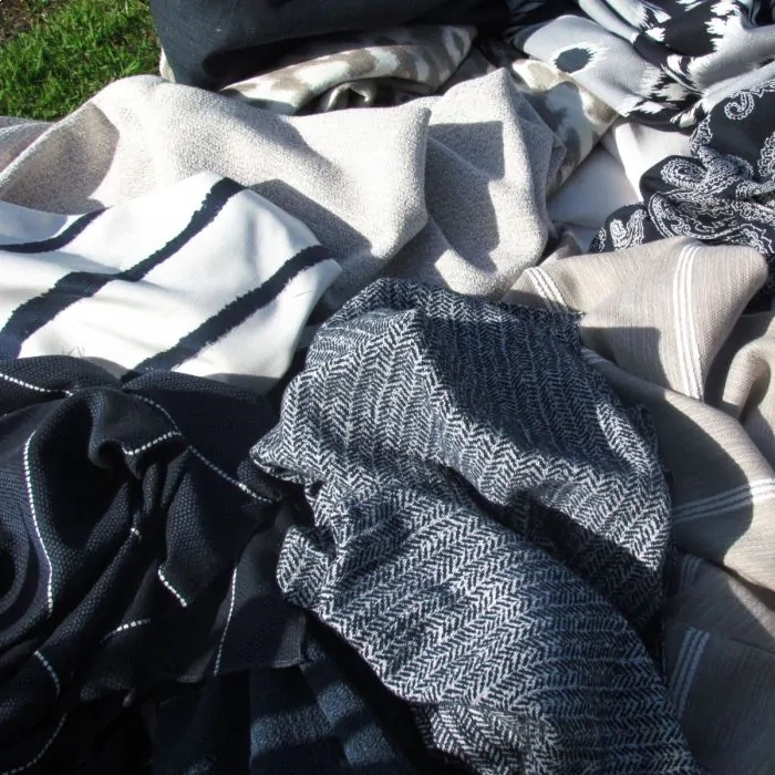 Tecido Chevron Navy by Sunbrella