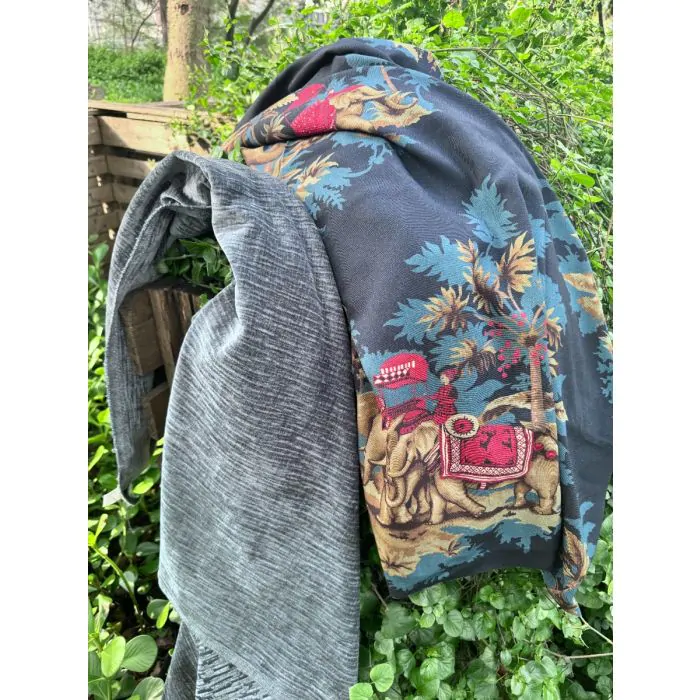 Tecido Elefante Blue