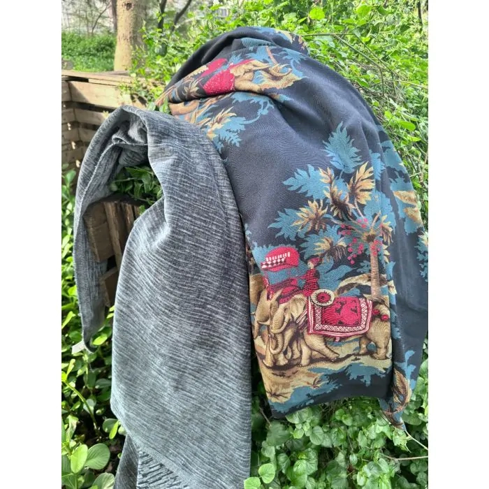 Tecido Elefante Blue