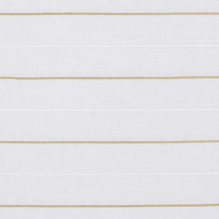 Tecido Lista Bordada Cúrcuma