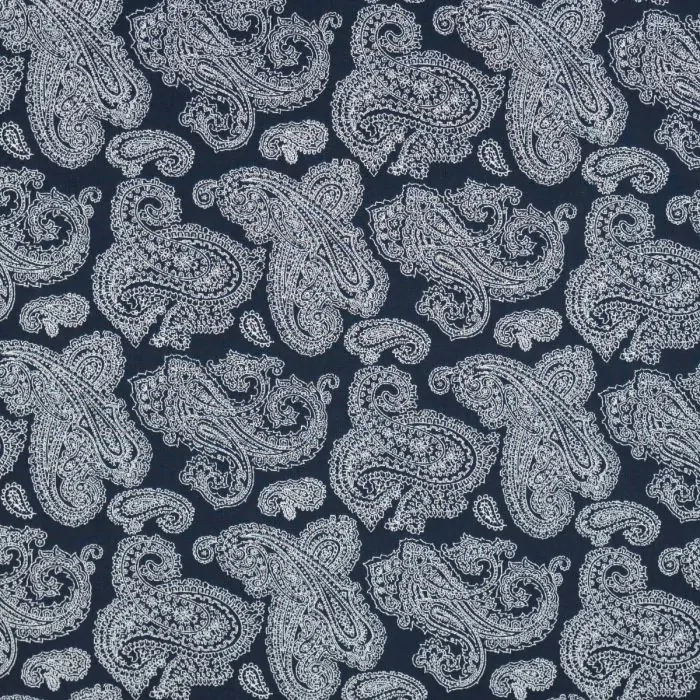 Tecido Paisley Navy by Sunbrella