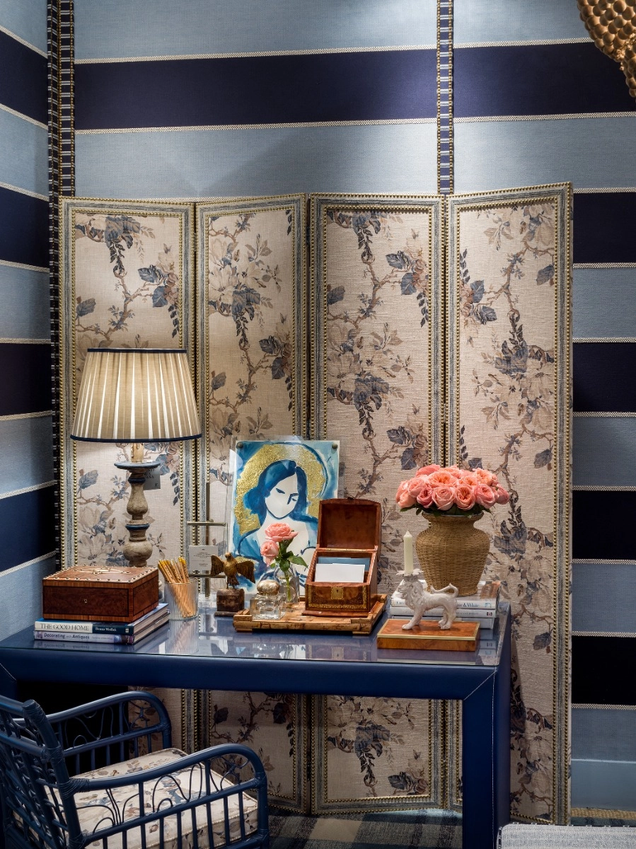 Cadeira Cana Reta Flor Acácia