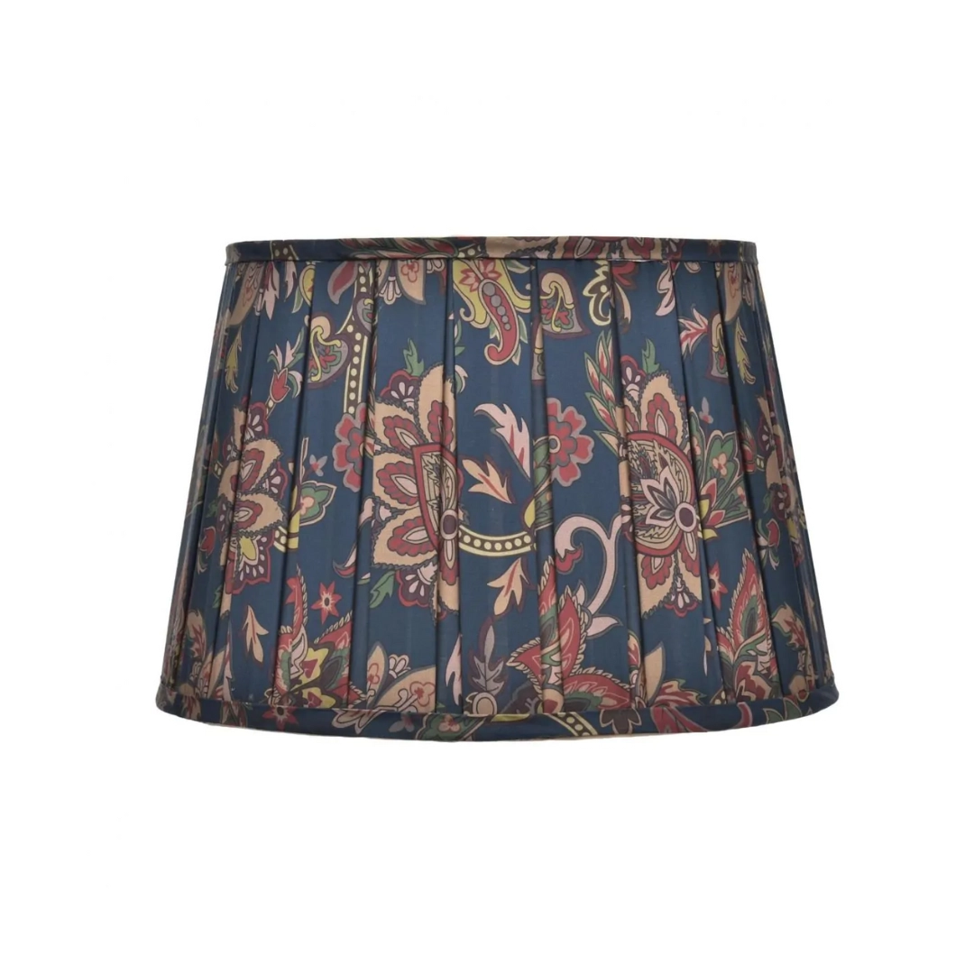 Cúpula Franzida Paisley Blue-GG