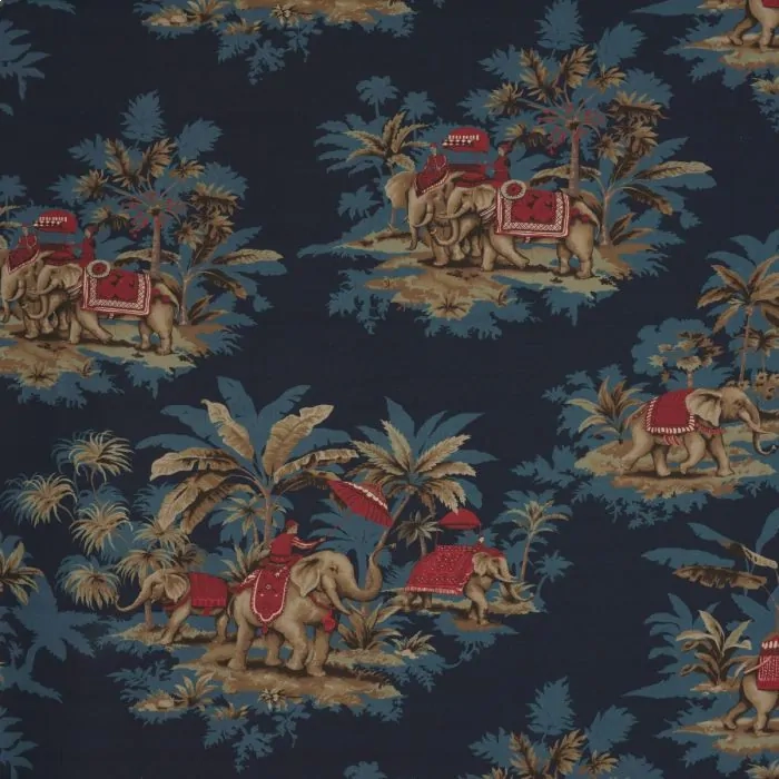 Tecido Elefante Blue