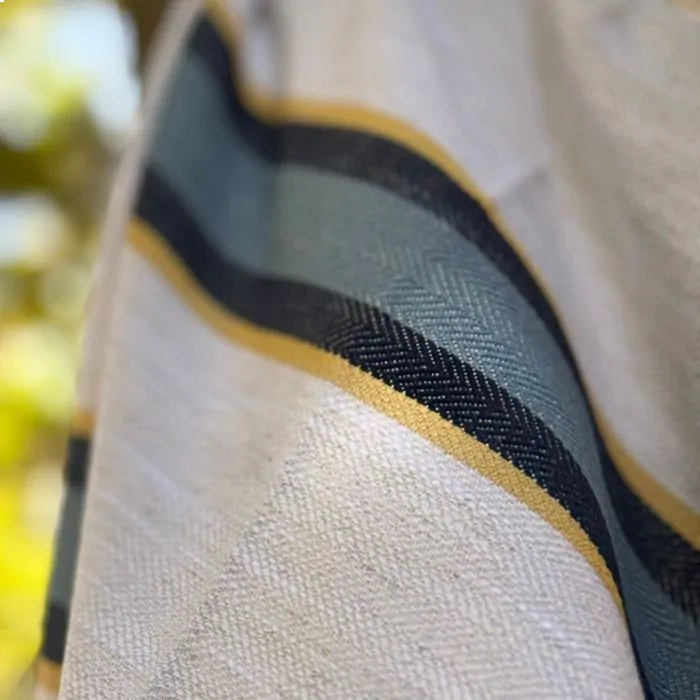 Tecido Lista Chevron Zanzibar