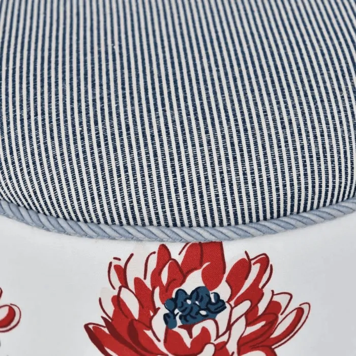 Tecido Lista Fina Marinho