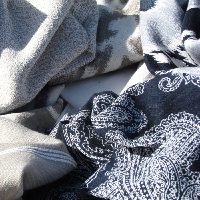 Tecido Paisley Navy by Sunbrella